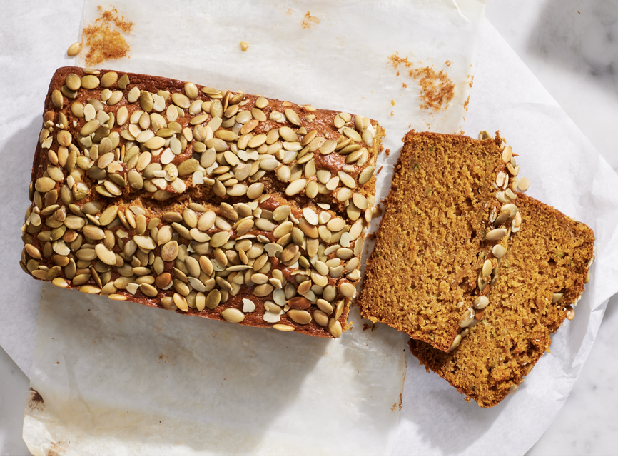 Pumpkin Zucchini Bread