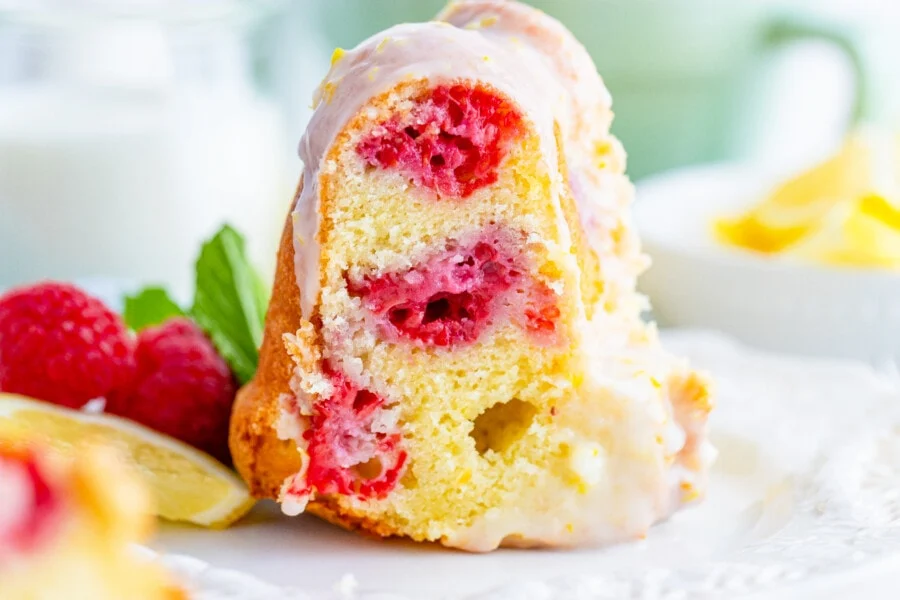 Perfect Dessert: Lemon Raspberry Bundt Cake