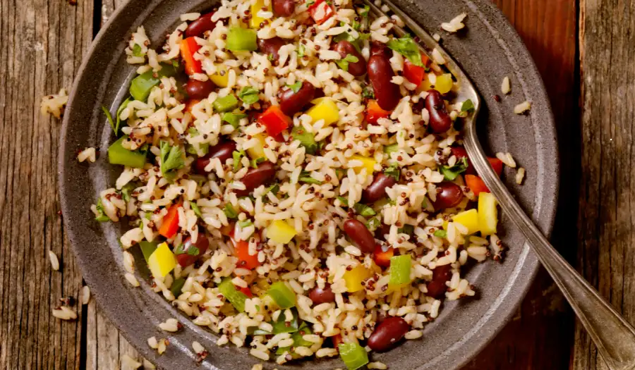 Swap white rice for quinoa Swap white rice for quinoa