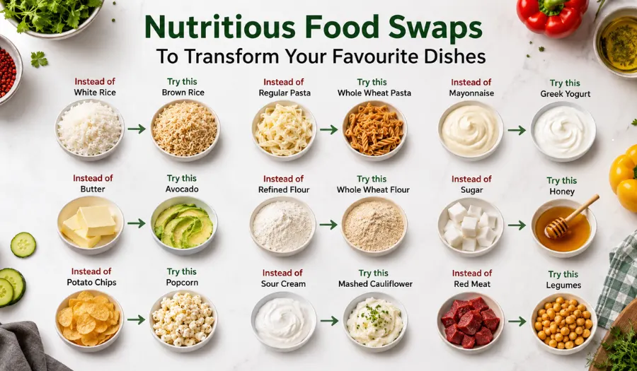 Nutritious Food Swaps To Transform Your Favourite Dishes