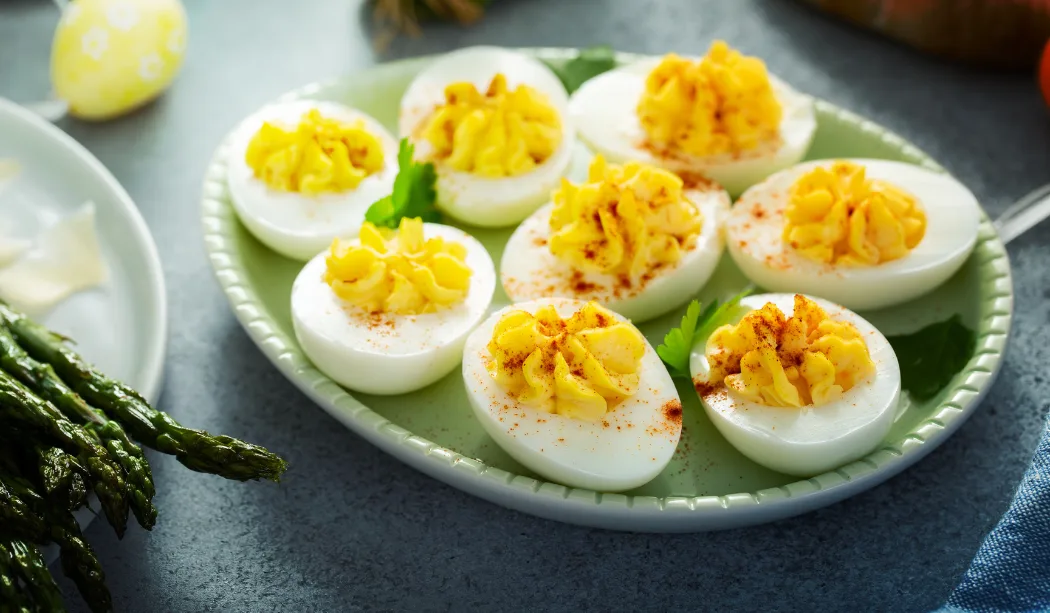 Devilled eggs