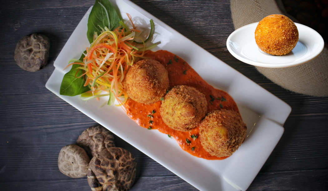 Jollof Arancini Jollof Arancini