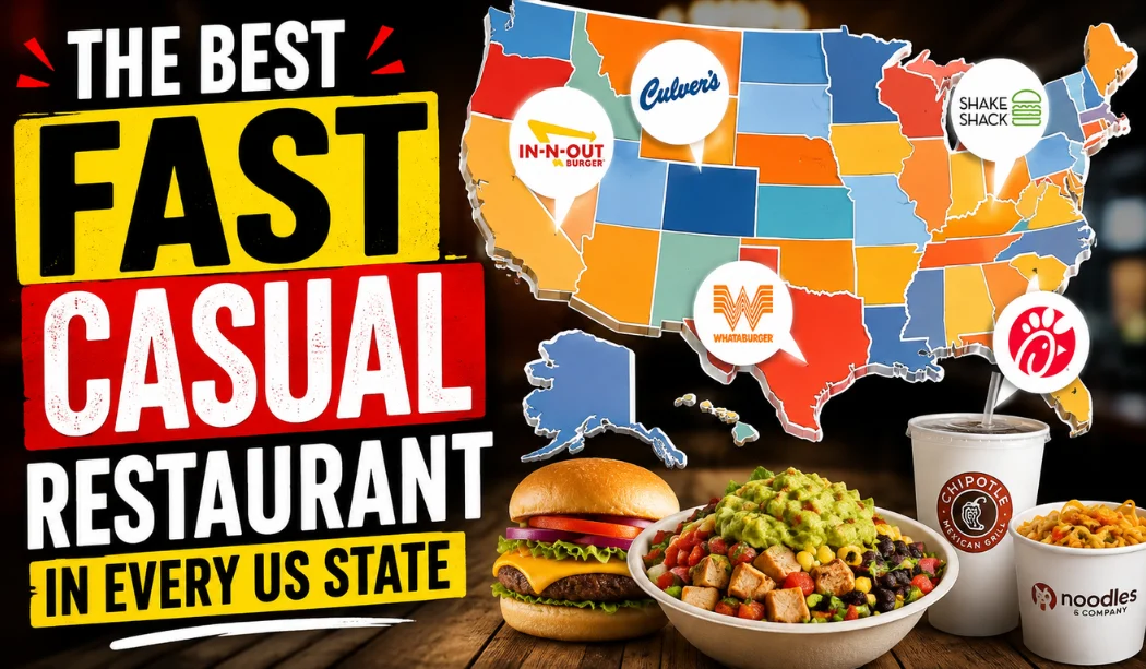 The Best Fast Casual Restaurant In Every Us State