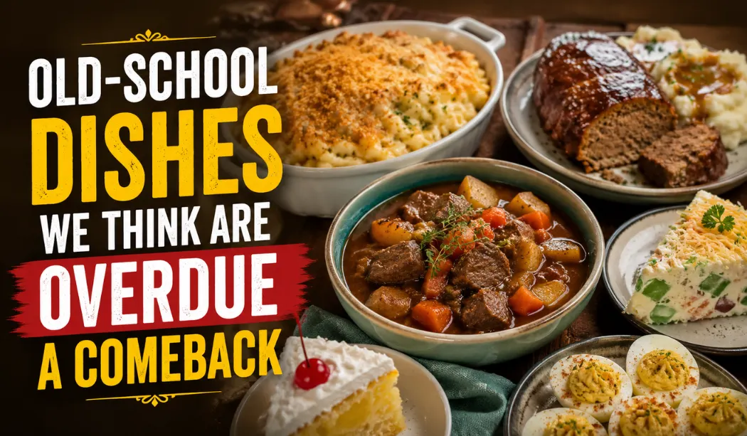 Old-school Dishes We Think Are Overdue A Comeback