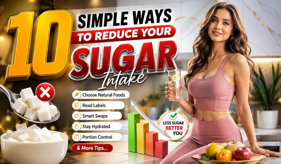 10 Simple Ways To Reduce Your Sugar Intake