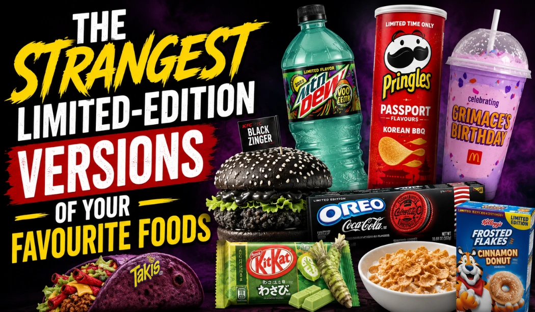The Strangest Limited-edition Versions Of Your Favourite Foods