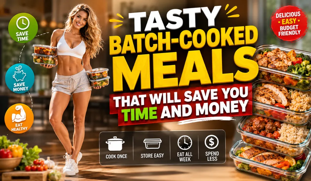 Tasty Batch-cooked Meals That Will Save You Time And Money