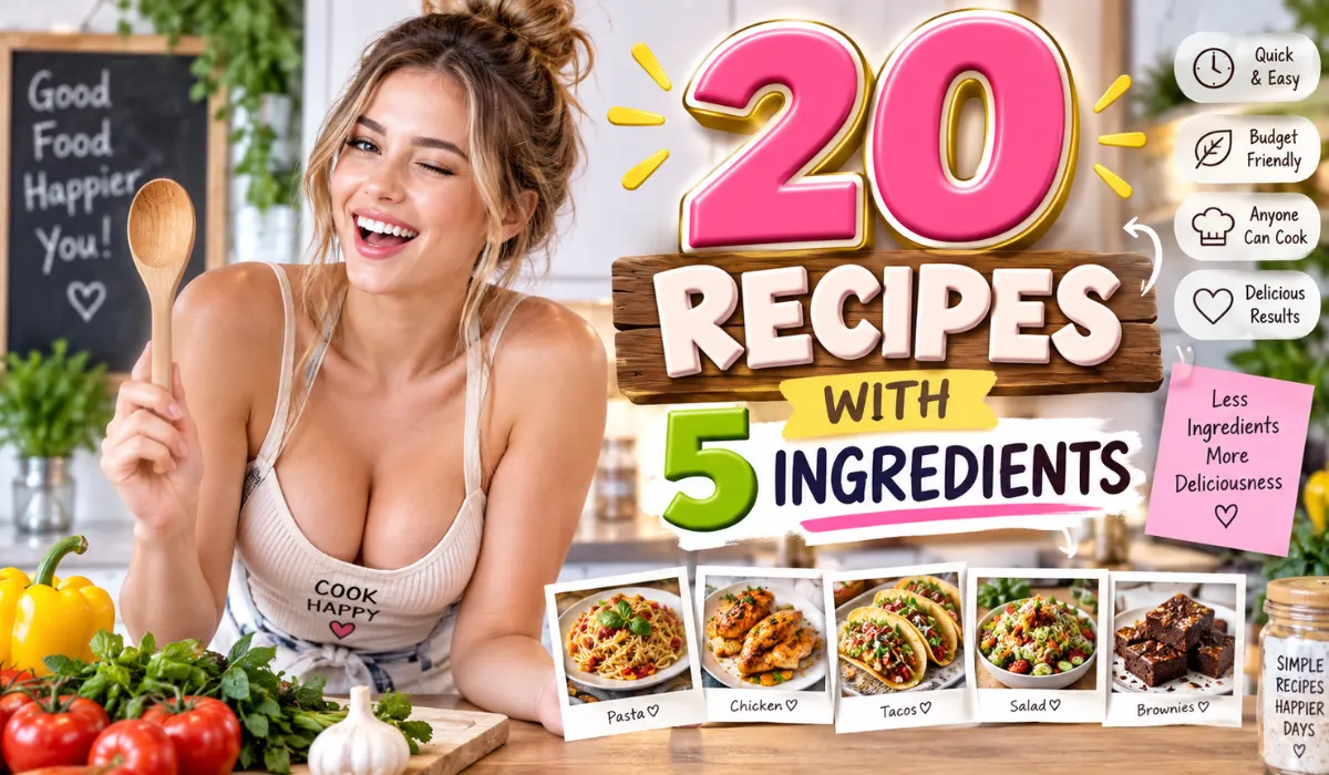 20 Recipes With 5 Ingredients