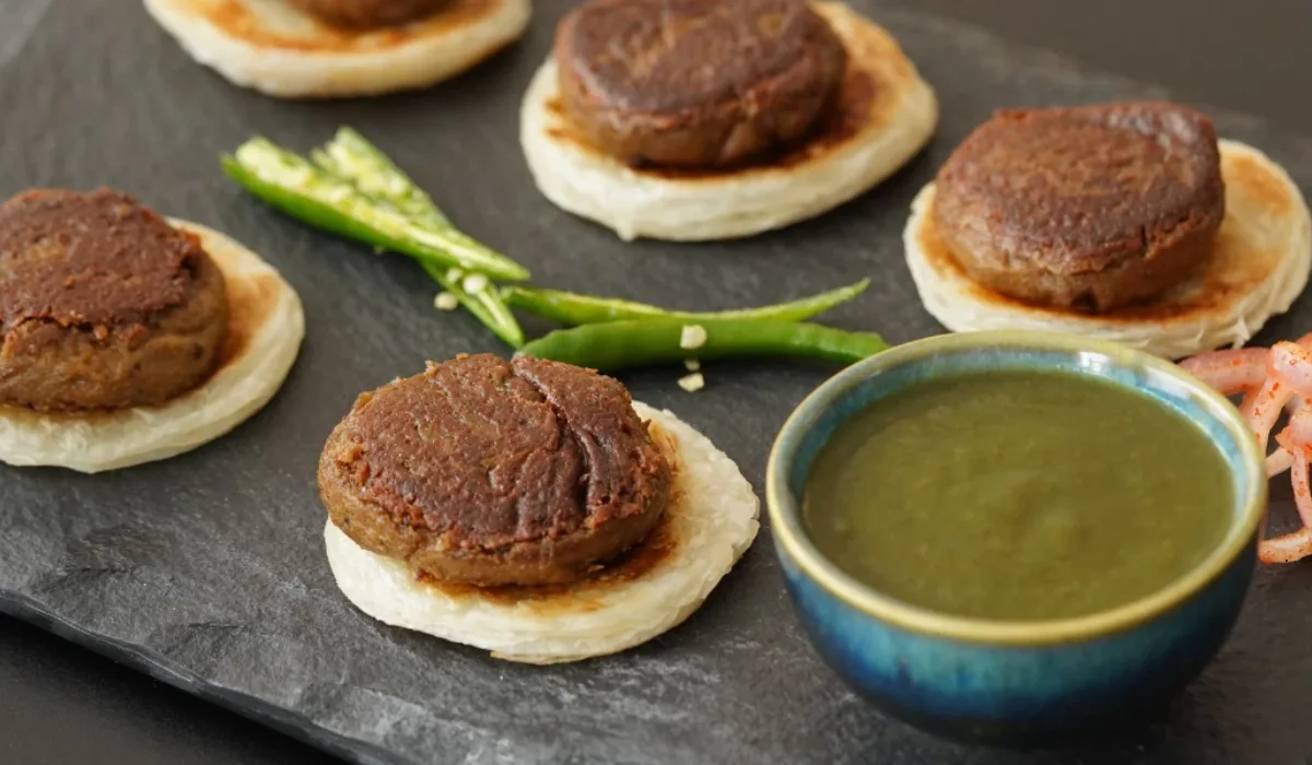 Mushroom galouti kebabs Mushroom galouti kebabs