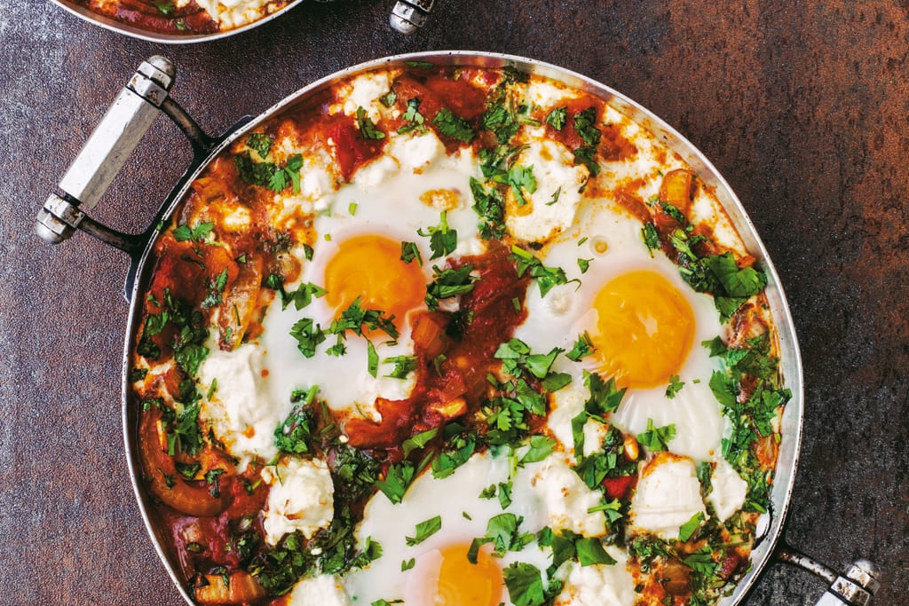 Healthy And Delicious Baked Feta Eggs