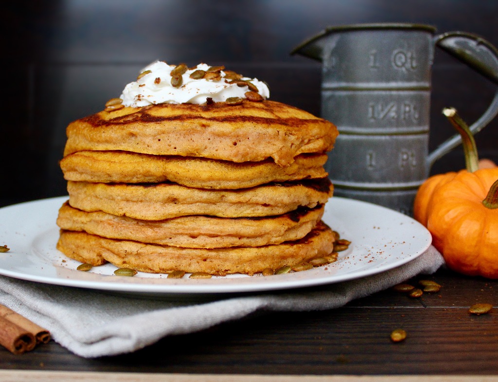 Pumpkin Spiced Pancakes Because Its That Time Of The Year
